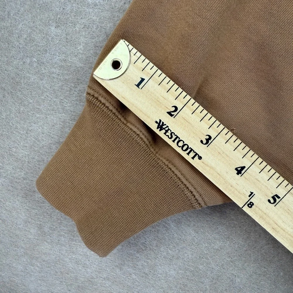 JanSport Hoodie‎ Mens L Brown Normandale College Full Zip Sherpa Lined Jacket
